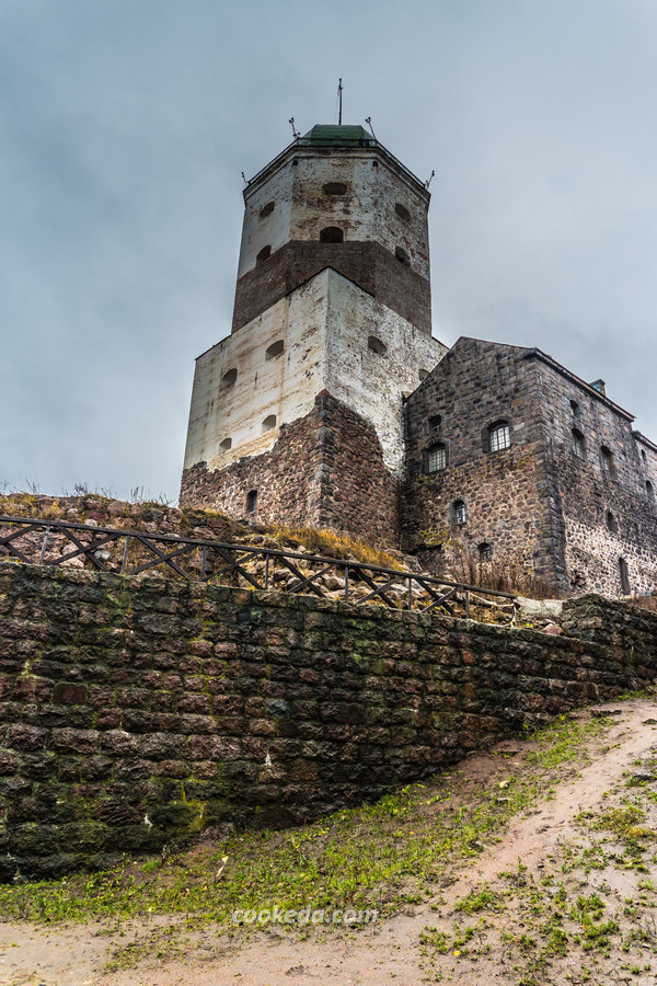 Выборгский замок. Башня Святого Олафа.