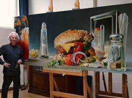 Tjalf Sparnaay, реалистичные картины еды