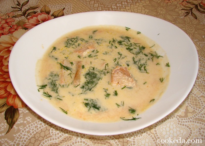Норвежская уха со сливками - пошаговый рецепт