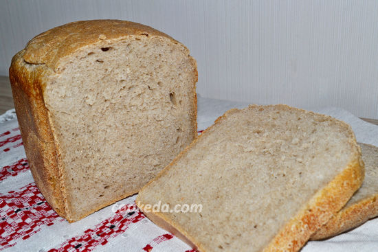 хлеб ржано-пшеничный на ржаной закваске - пошаговый рецепт