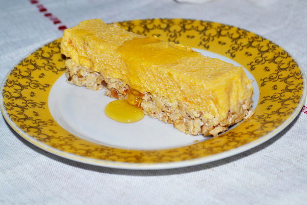 десерт из тыквы и творога с овсяными хлопьями - пошаговый рецепт