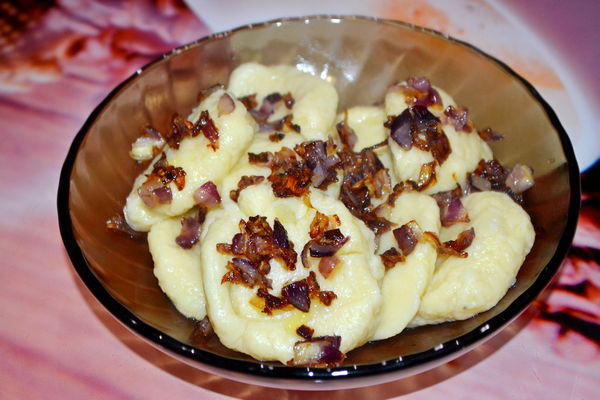 Ленивые картофельные вареники - пошаговый рецепт
