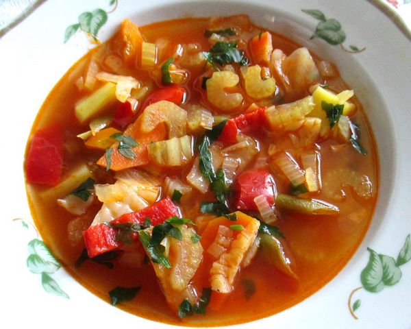 Суп с сельдереем и фасолью - пошаговый рецепт