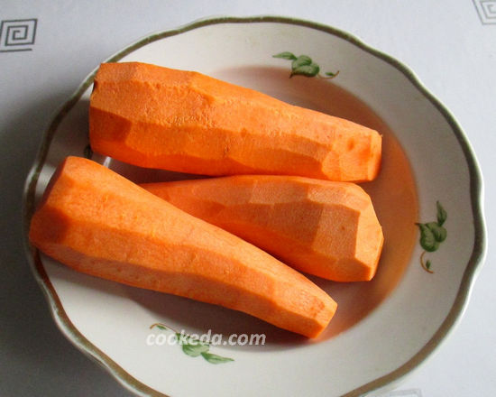Морковная запеканка с манкой в духовке - ингредиенты