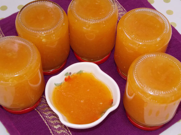 апельсиновый джем - рецепт с фото