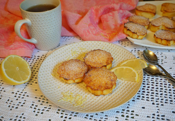 лимонные творожники в духовке - рецепт с фото